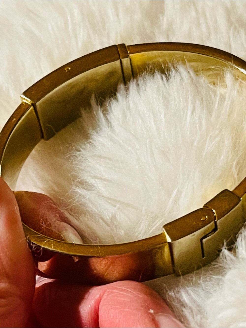 Michael Kors Gold-Tone Bangle Bracelet - Picture 11 of 11